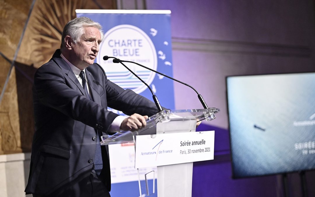 Discours 2021 de Jean-Emmanuel Sauvée président d’Armateurs de France